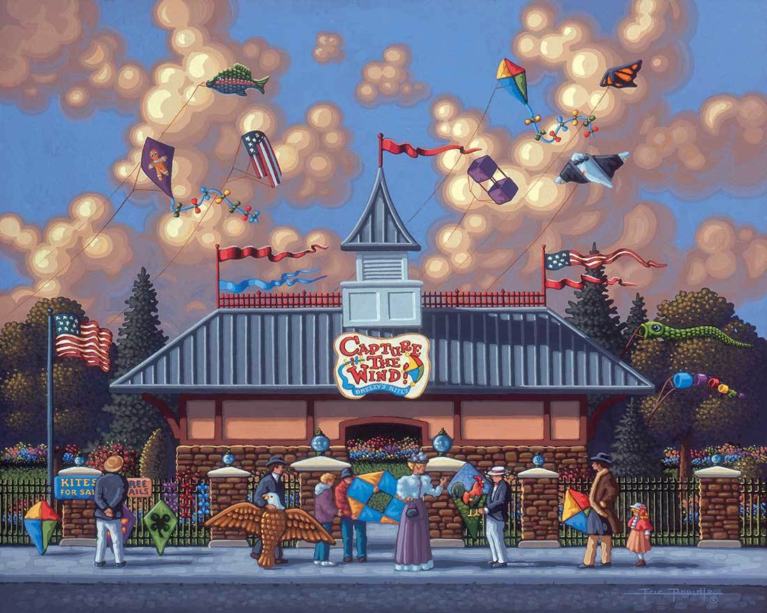 Thanksgiving Point Kites Fine Art