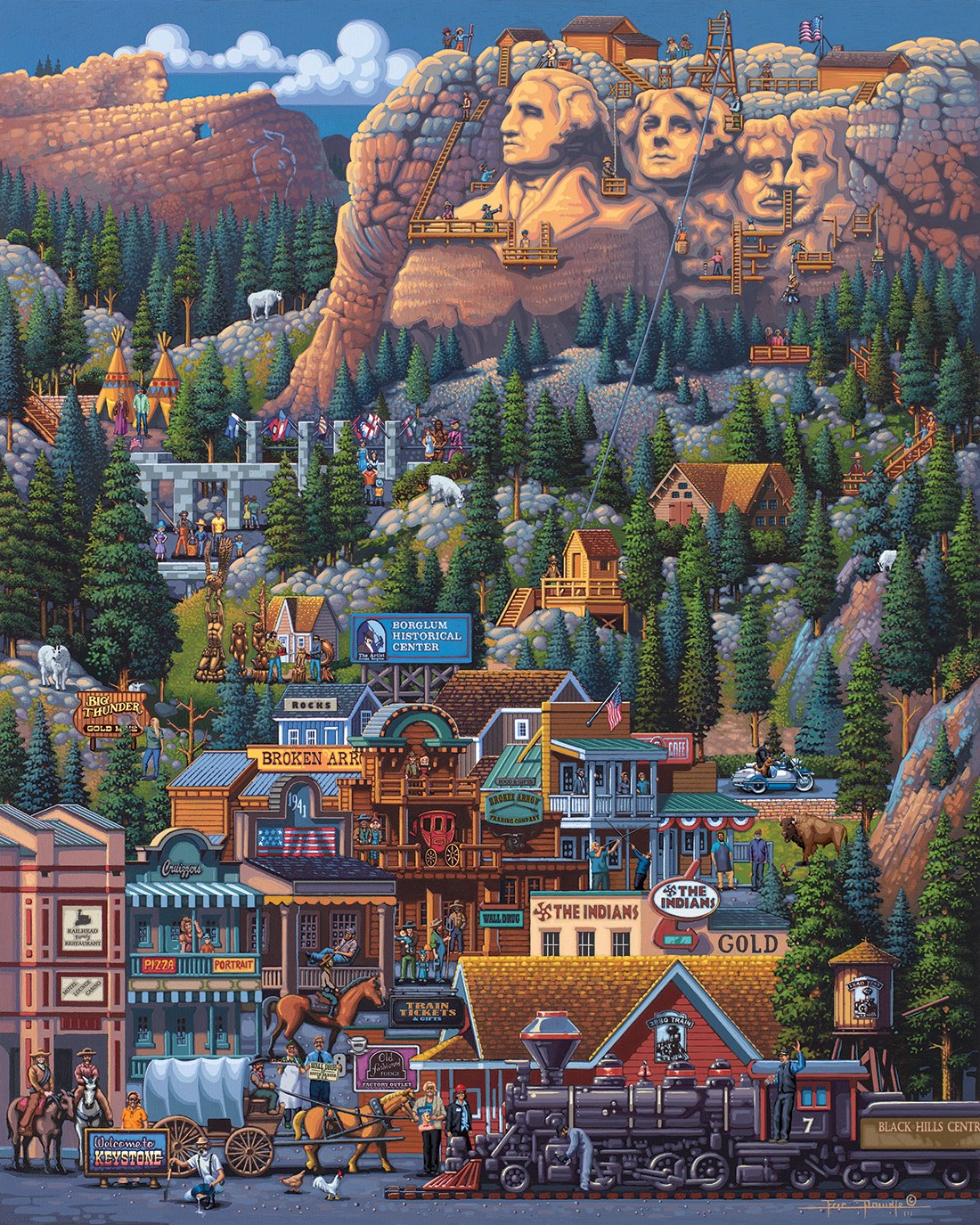 The Black Hills Canvas Gallery Wrap