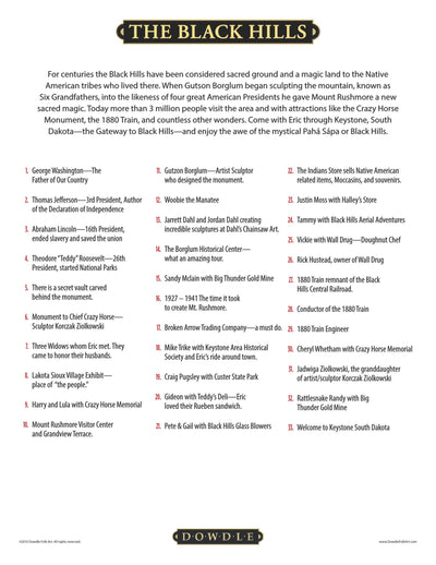 The Black Hills - Mini Puzzle - 250 Piece