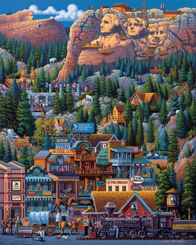 The Black Hills - Wooden Puzzle
