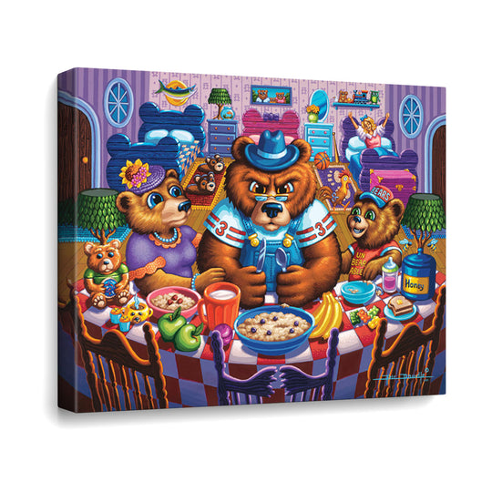 The Three Bears - Canvas Gallery Wrap