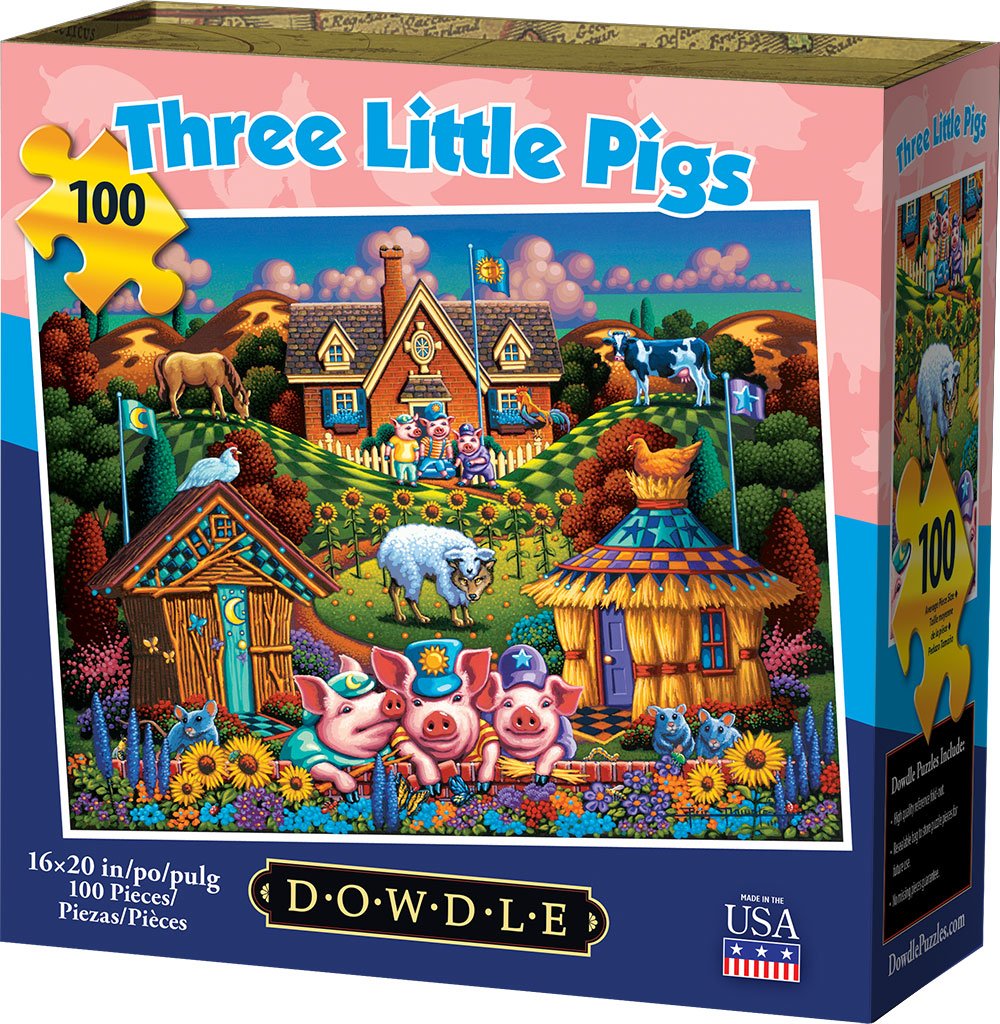 Three Little Pigs | 100 Piece
