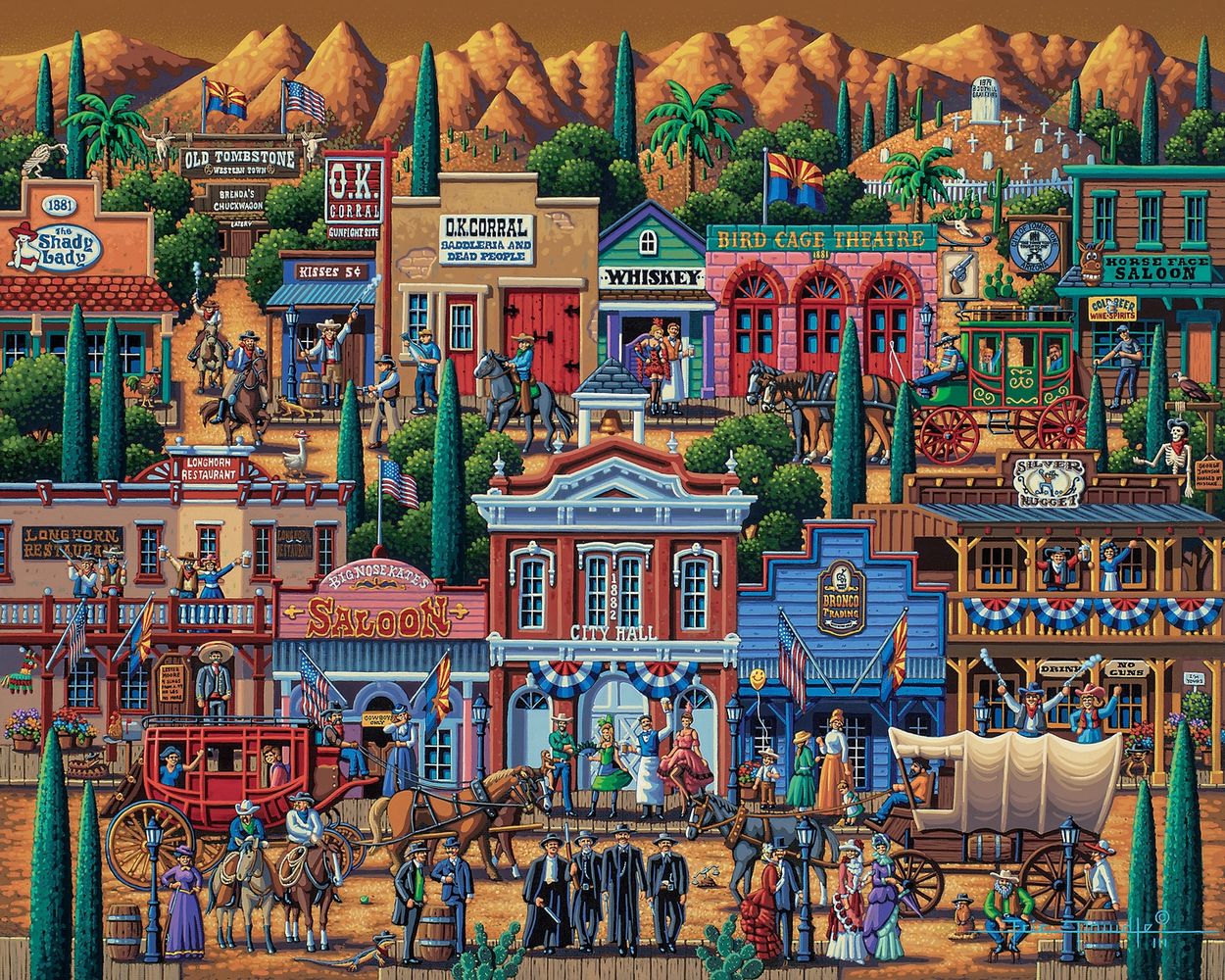 Tombstone | 210 Piece Personal Puzzle