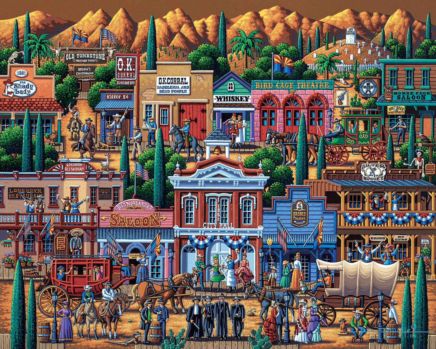 Tombstone | 500 Piece