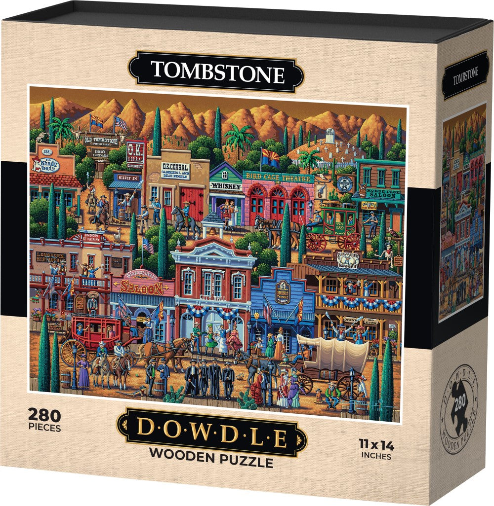 Tombstone - Wooden Puzzle