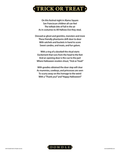 Trick or Treat Canvas Gallery Wrap