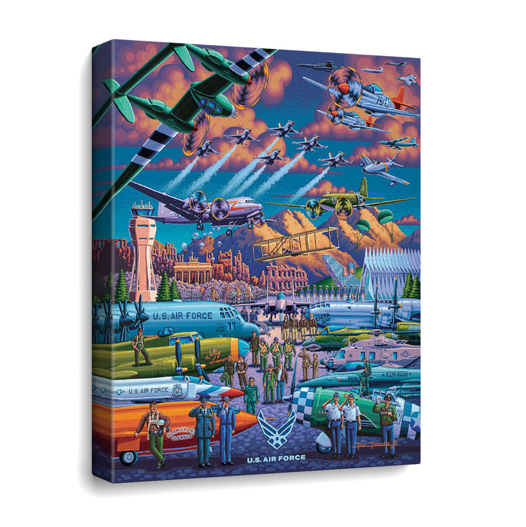 U.S. Air Force Canvas Gallery Wrap