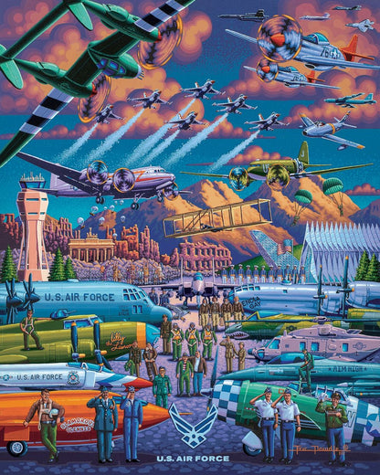 U.S. Air Force - Wooden Puzzle