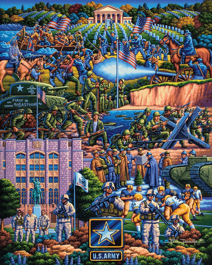 U.S. Army - Wooden Puzzle