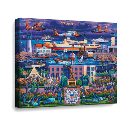 U.S. Coast Guard Canvas Gallery Wrap