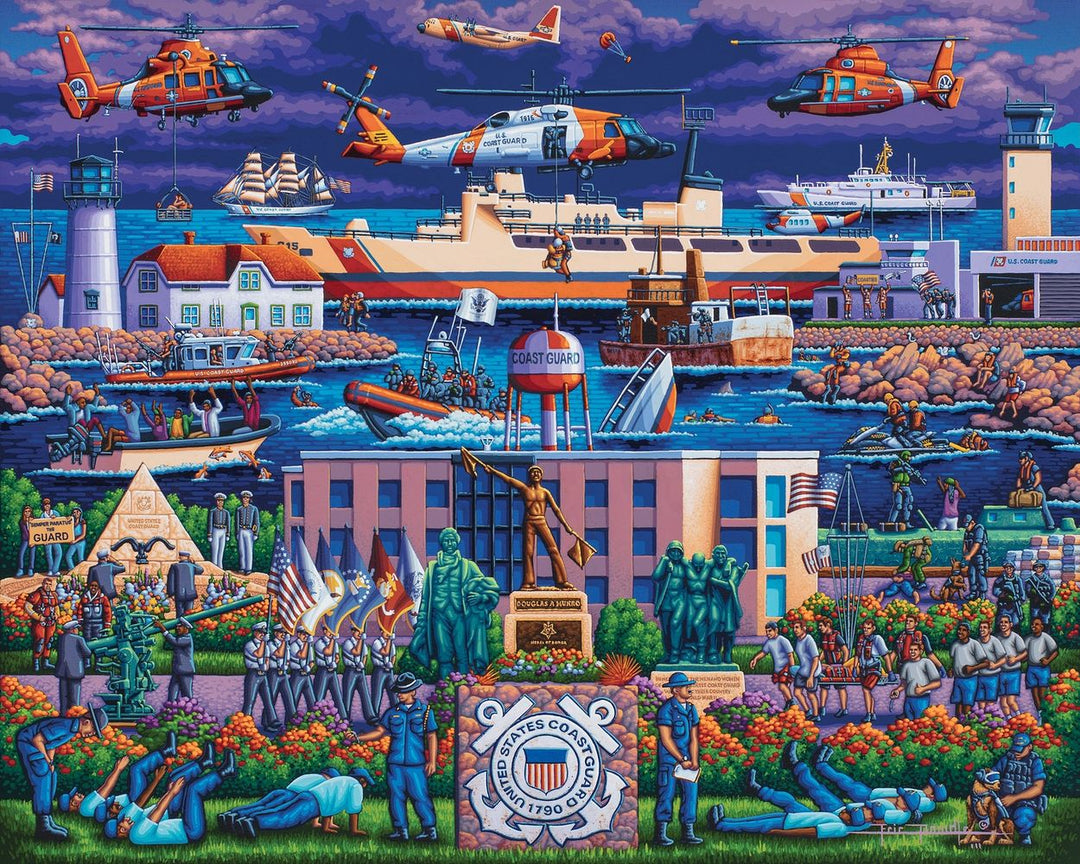 U.S. Coast Guard - Wooden Puzzle