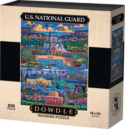 U.S. National Guard - Wooden Puzzle