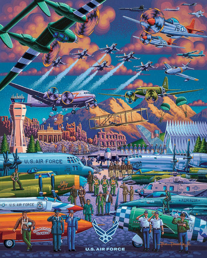 U.S. Air Force Canvas Gallery Wrap