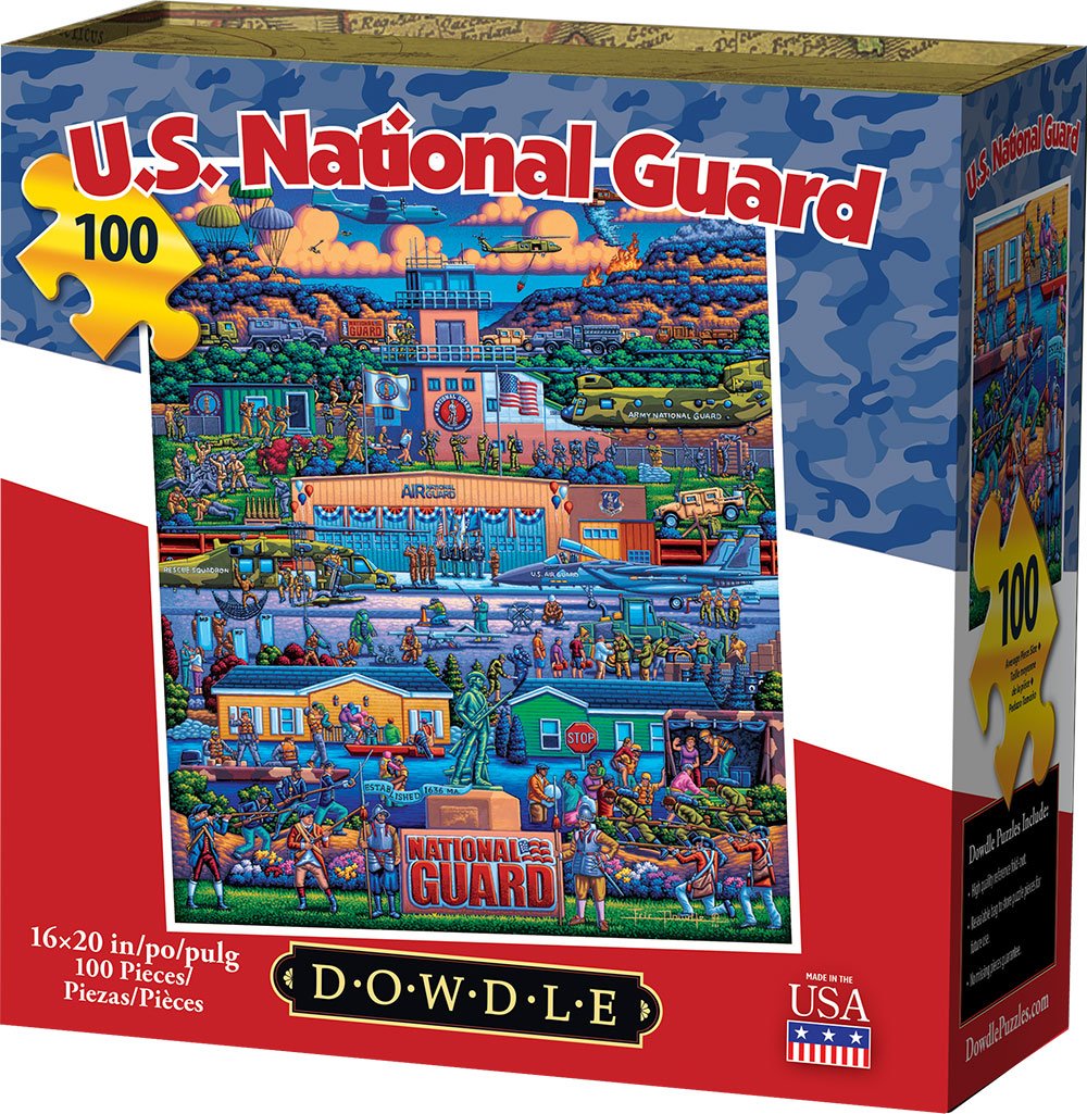 U.S. National Guard | 100 Piece Dowdle Jigsaw Puzzle