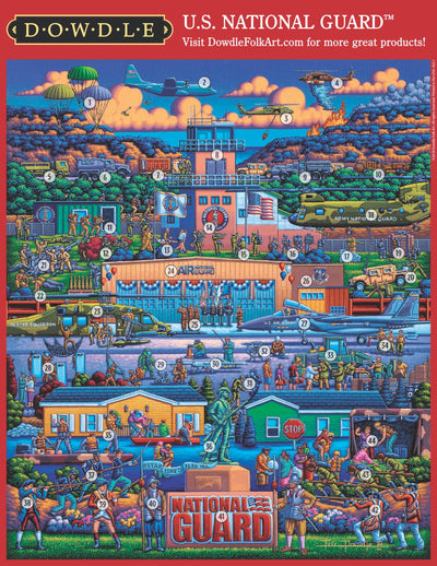 U.S. National Guard | 100 Piece Dowdle Jigsaw Puzzle