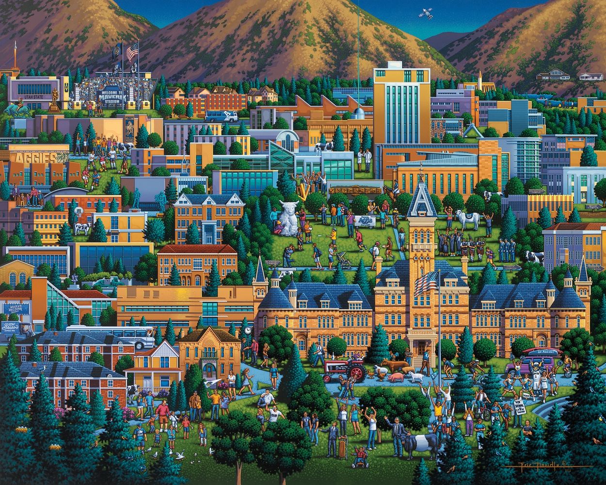 Utah State University | 210 Piece Personal Puzzle