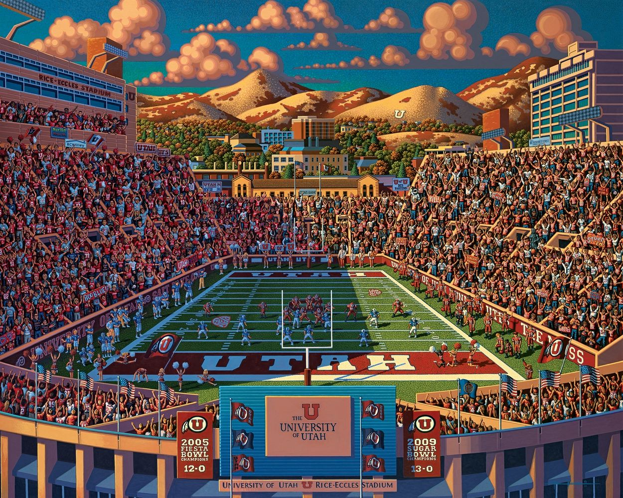 Utah Utes | 210 Piece Personal Puzzle