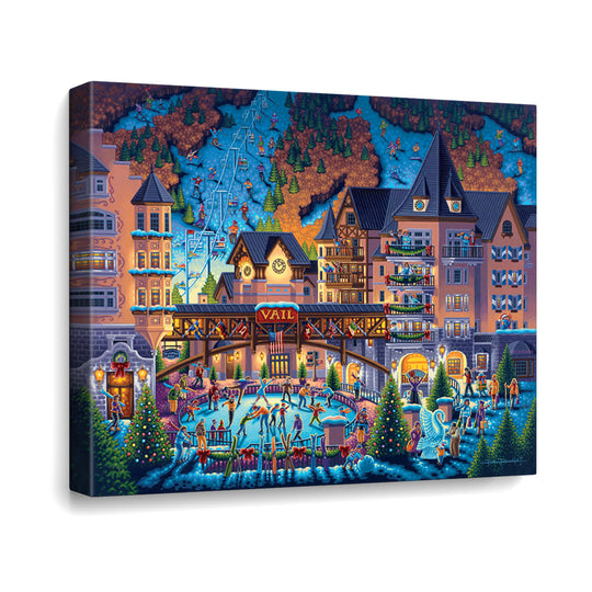 Vail Village Canvas Gallery Wrap