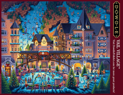 Vail Village Canvas Gallery Wrap