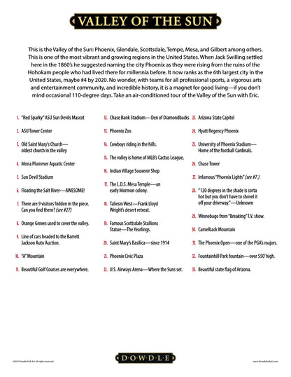 Valley of the Sun Canvas Gallery Wrap