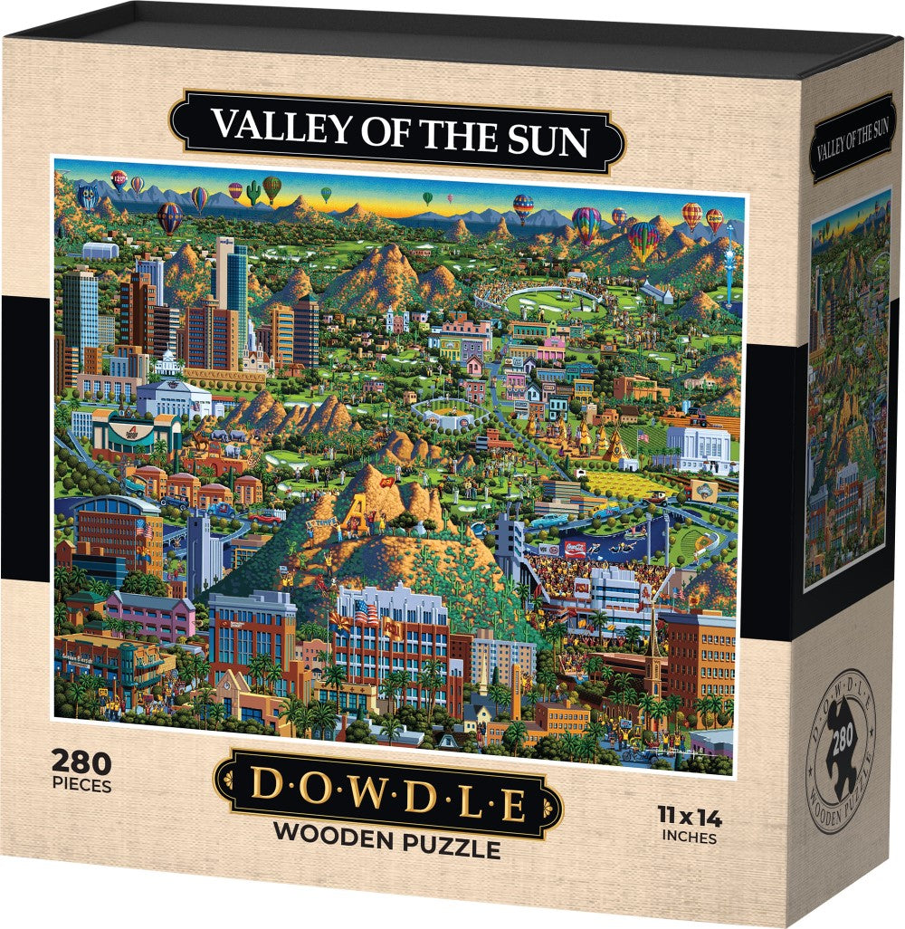 Valley of the Sun - Wooden Puzzle