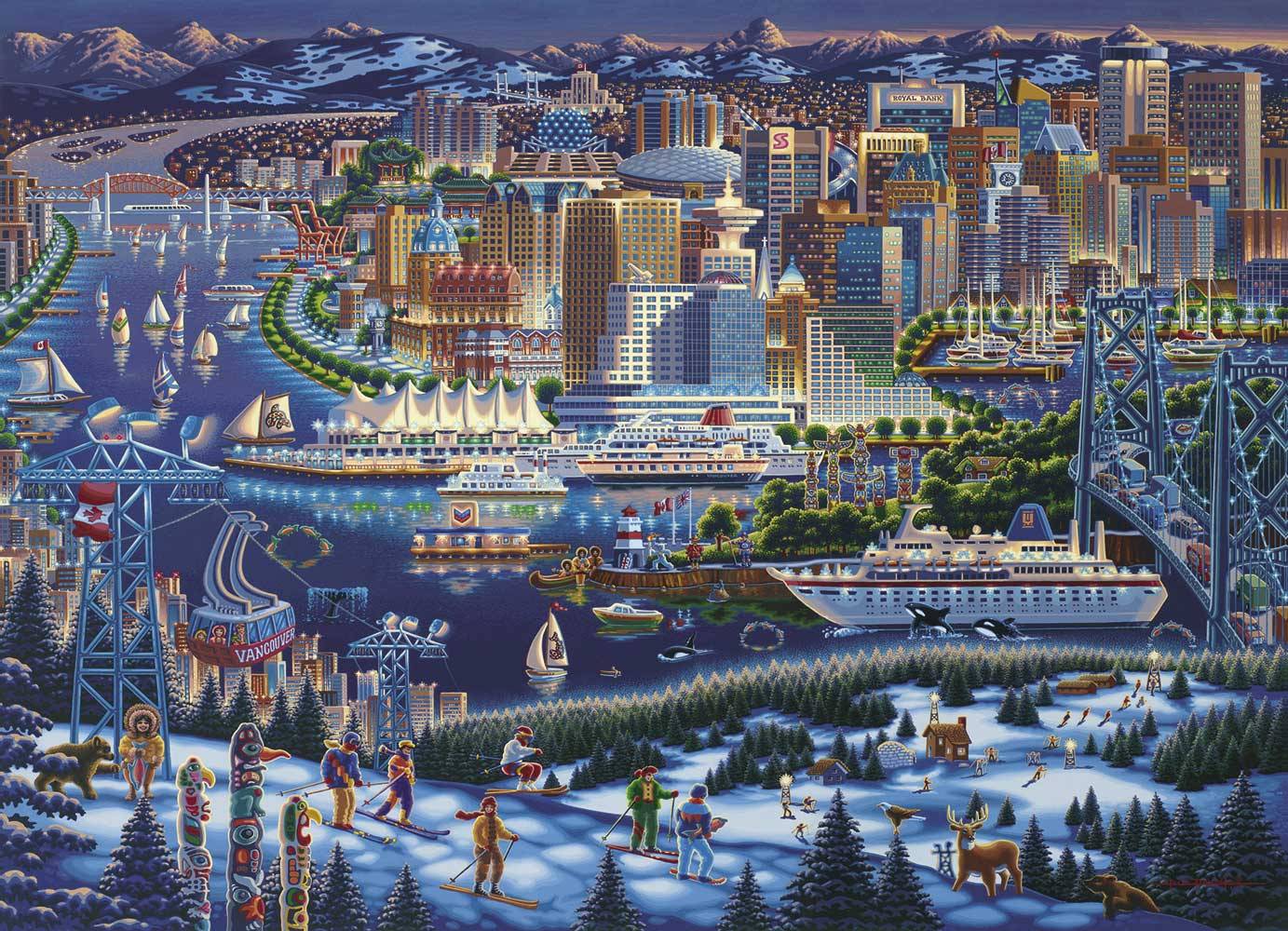 Vancouver Canvas Gallery Wrap