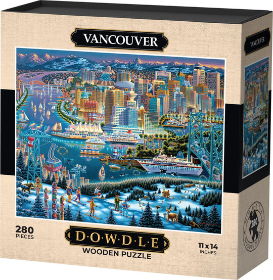 Vancouver - Wooden Puzzle