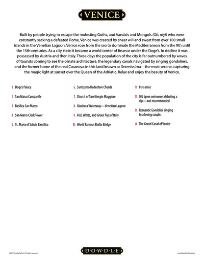 Venice Canvas Gallery Wrap