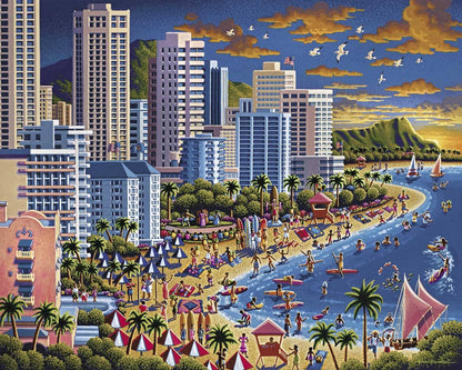 Waikiki Canvas Gallery Wrap