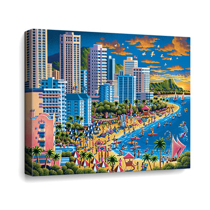 Waikiki Canvas Gallery Wrap