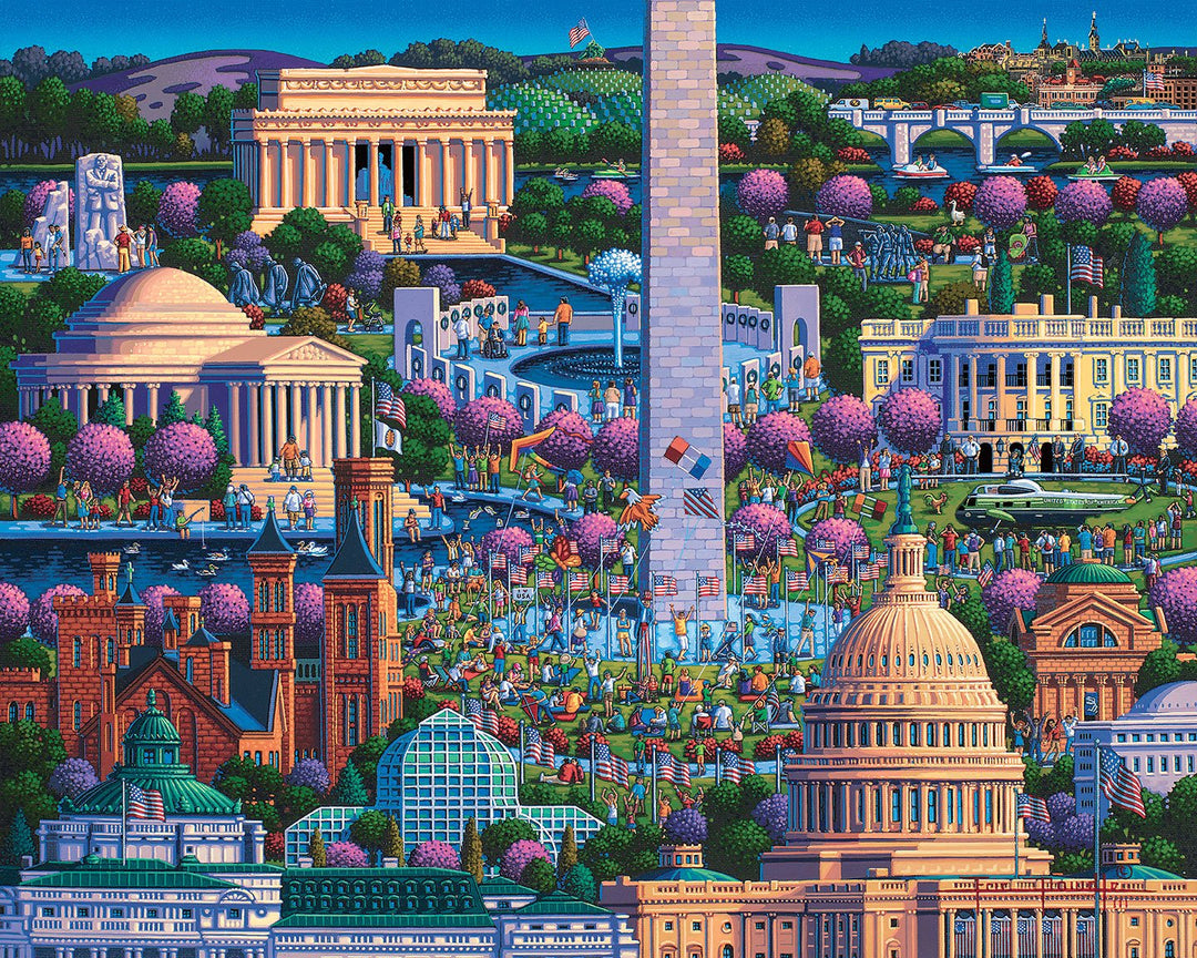 Washington DC Mall - 1000 Piece