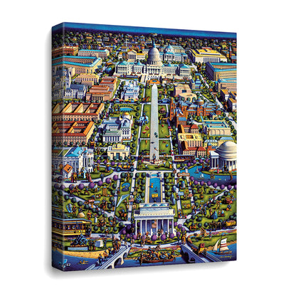 Washington D.C Canvas Gallery Wrap