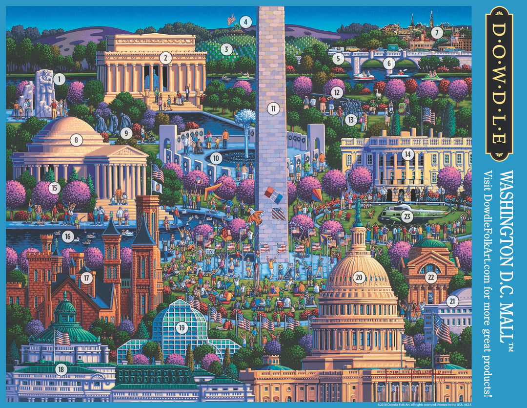 Washington DC Mall - 1000 Piece