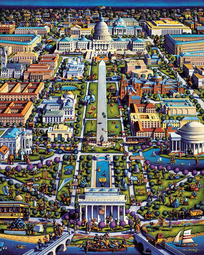 Washington DC - Wooden Puzzle