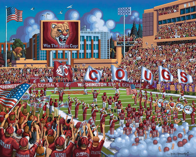Washington State Cougars - Wooden Puzzle