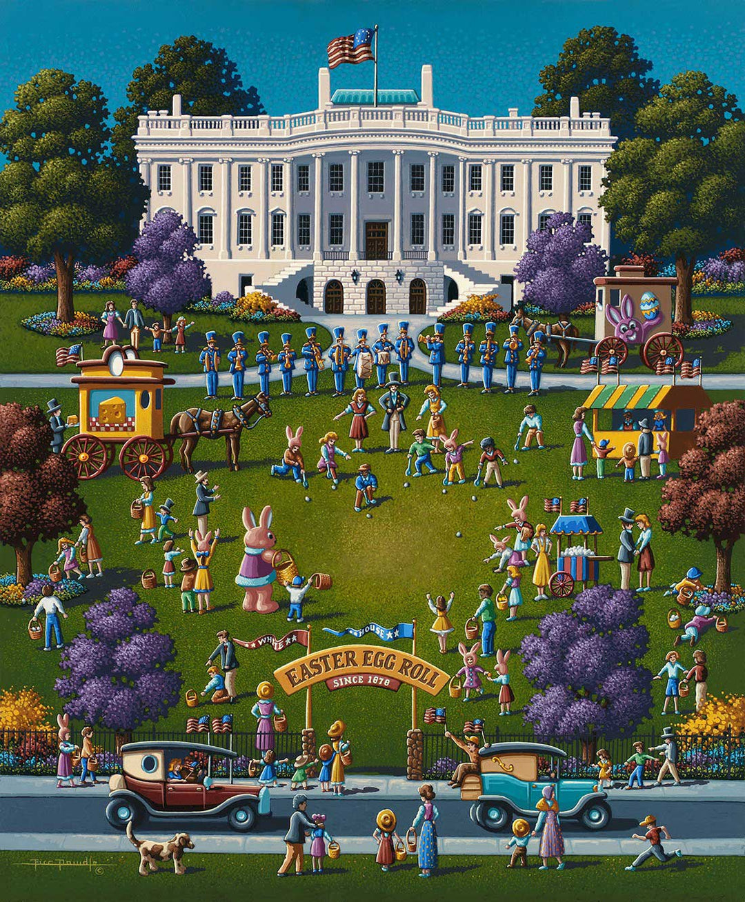 White House Easter Fine Art
