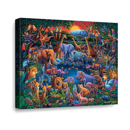 Wild Africa Canvas Gallery Wrap