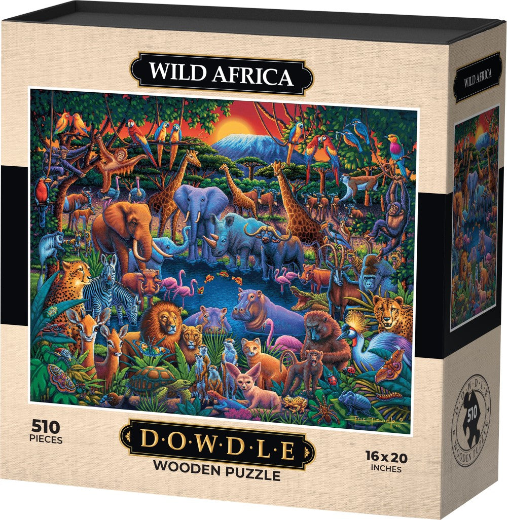 Wild Africa - Wooden Puzzle