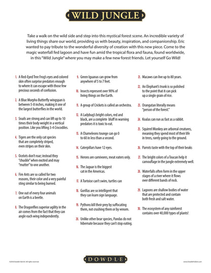 Wild Jungle Canvas Gallery Wrap