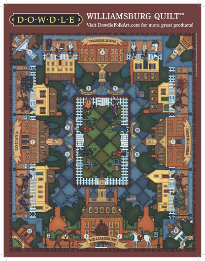 Williamsburg Quilt Canvas Gallery Wrap