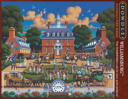 Williamsburg National Historic Park Canvas Gallery Wrap