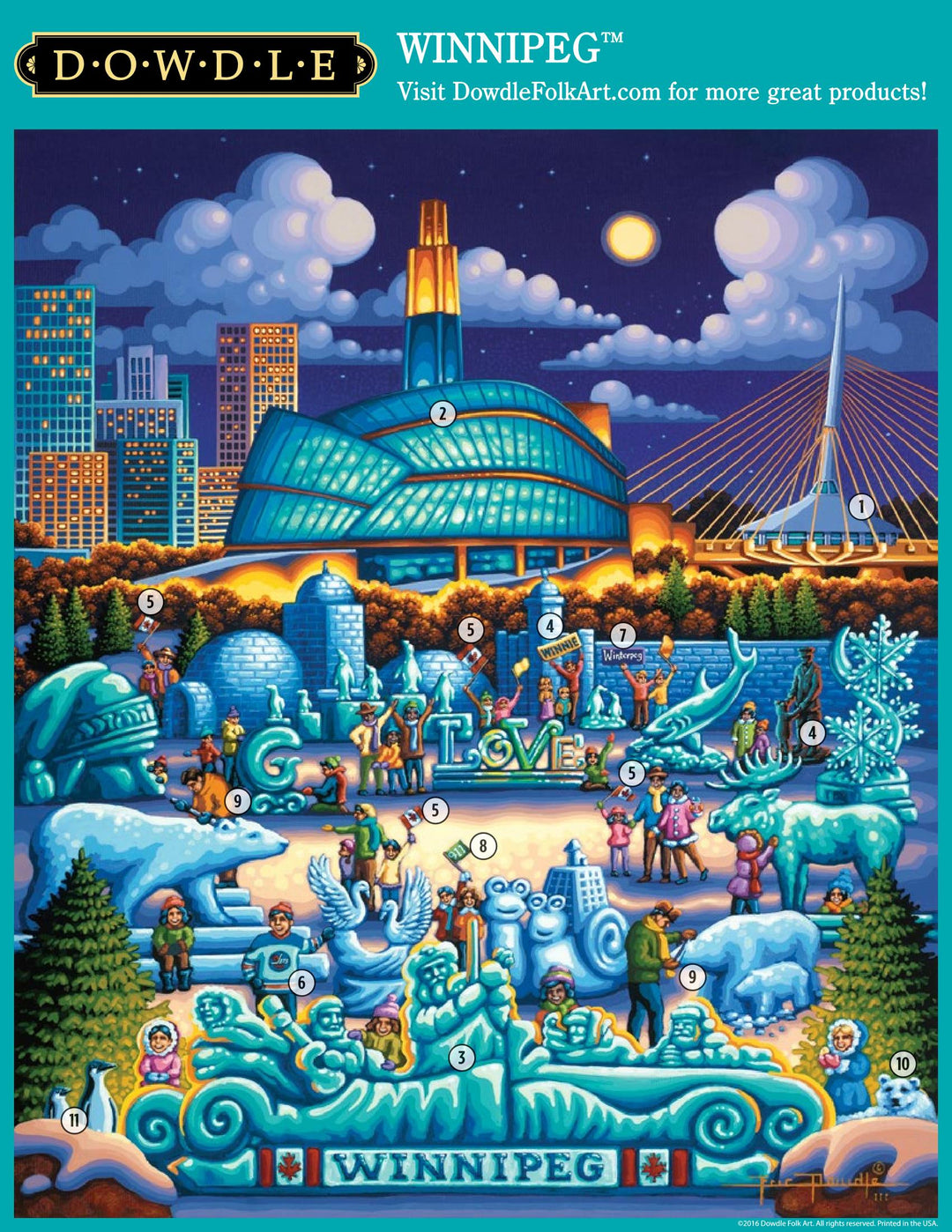 Winnipeg - 1000 Piece