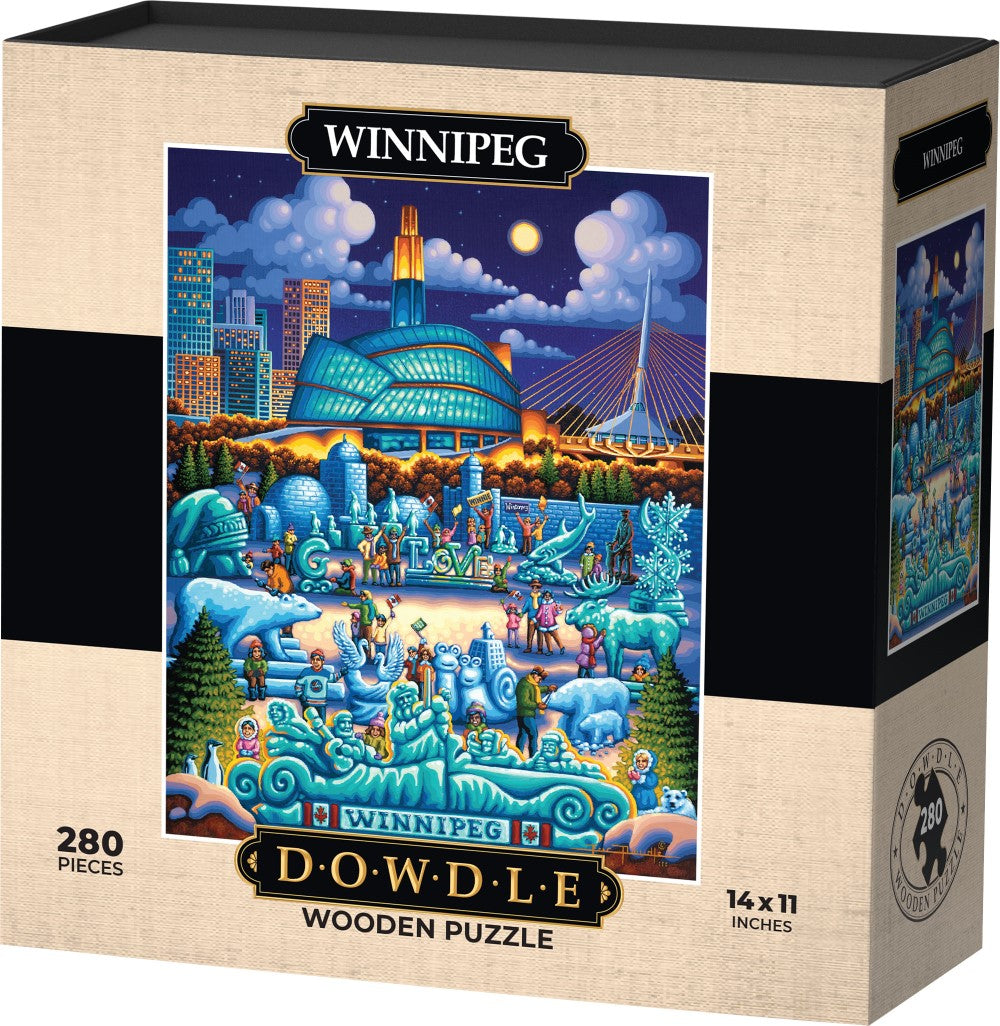Winnipeg - Wooden Puzzle