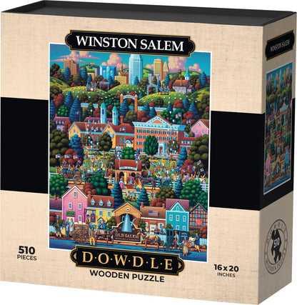 Winston-Salem - Wooden Puzzle