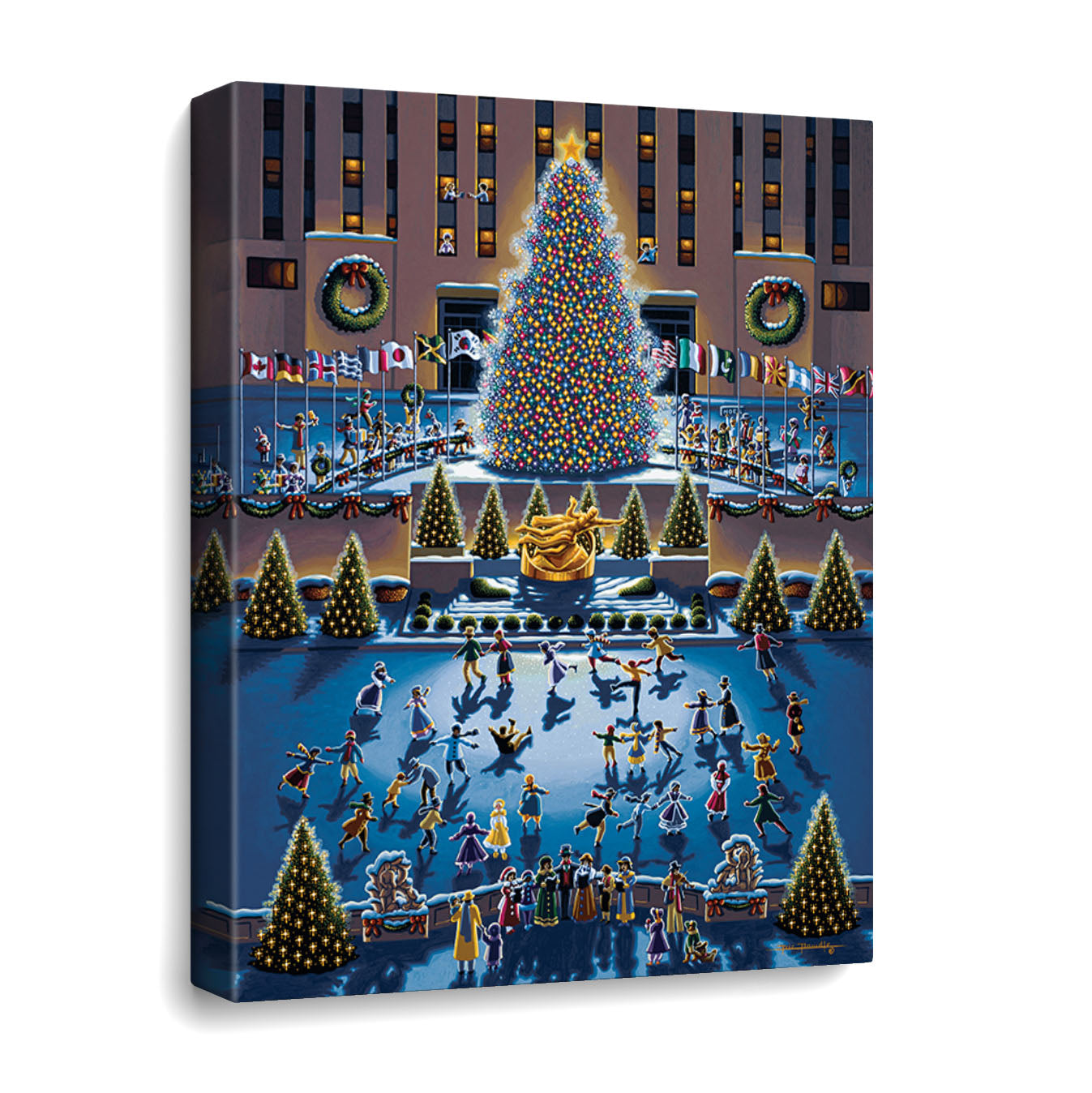 Winter Fun Canvas Gallery Wrap