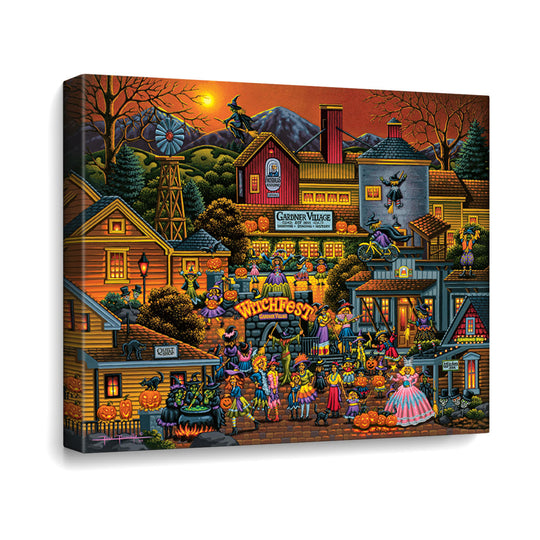 Witchfest Canvas Gallery Wrap