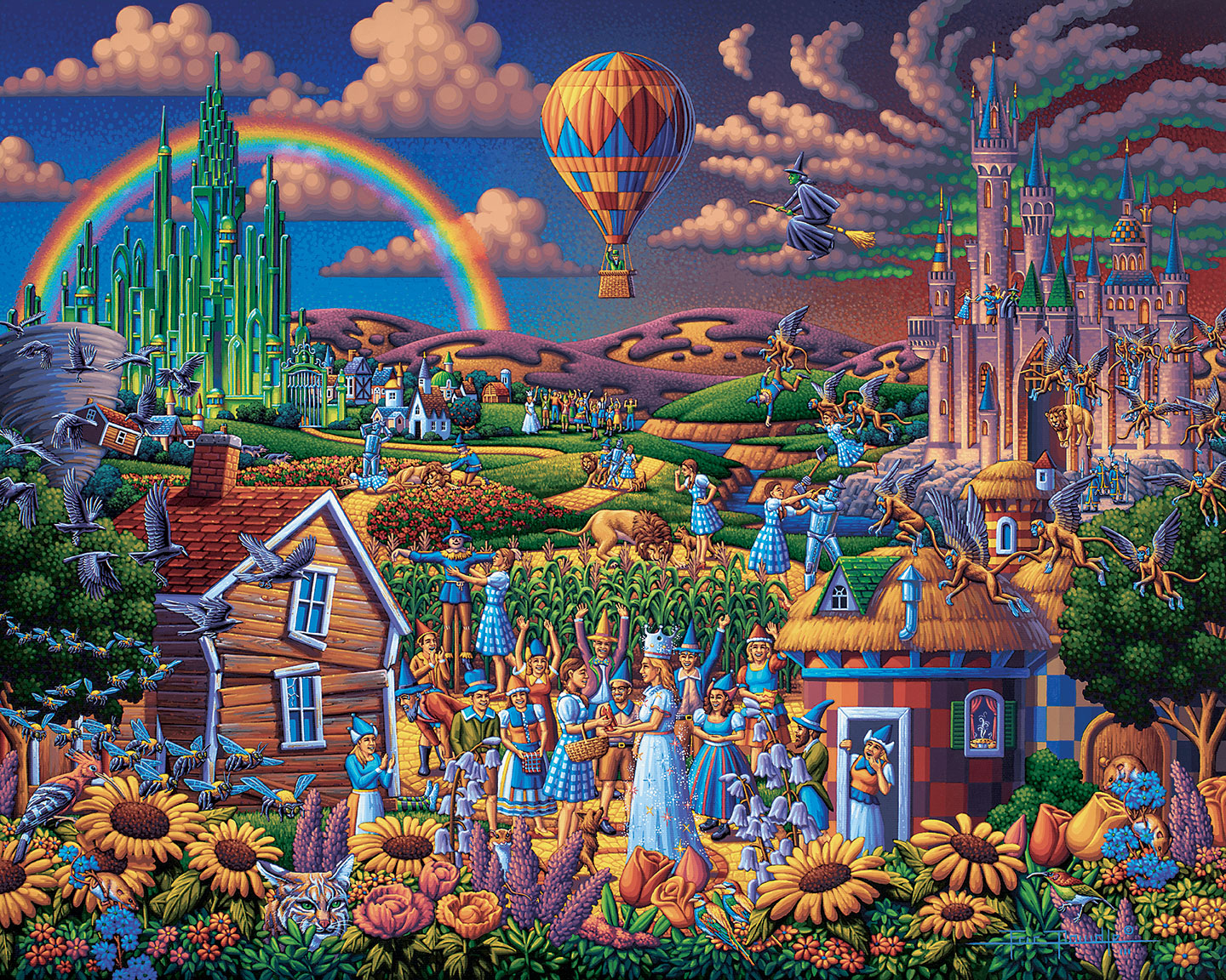 Wizard of Oz | 300 Piece Dowdle Jigsaw Puzzle
