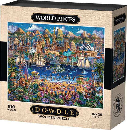 World Pieces - Wooden Puzzle