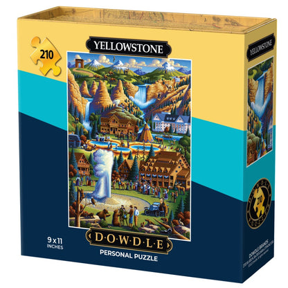 Yellowstone National Park | 210 Piece Personal Puzzle