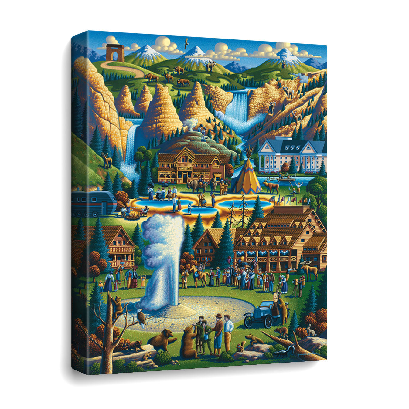 Yellowstone Canvas Gallery Wrap